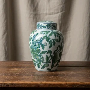 Tea Jar - Grønn og Blå