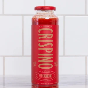 Famiglia Crispino tomatsaus Peperoncino – 680 g
