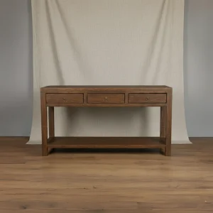 Konsollbord - Brun med Skuffer i Reclaimed Wood