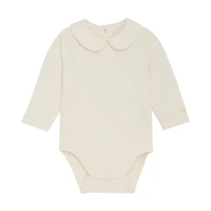 Body LS w. Collar - Eggnog