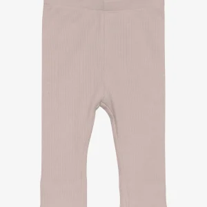 Leggings Melange Rib - Pale Mauve Melange