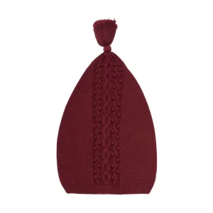 "Nisselue" - Pixie Hat Wool Knit