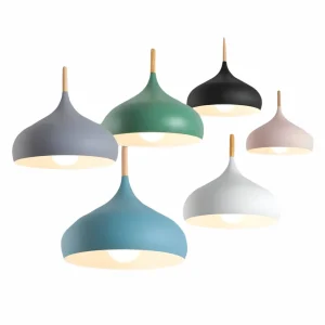 LED  Pendellampe - Moderne minimalistisk LED Pendel i Macaron Design