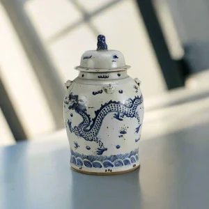 Ginger Jar - Chinoiserie med Drage