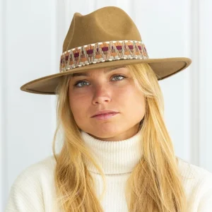 Hatt - Kamel med Bånd