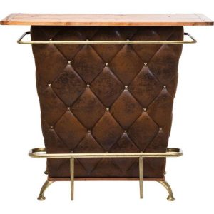 Bar Lady Rock Vintage Bardisk Brun & Messing