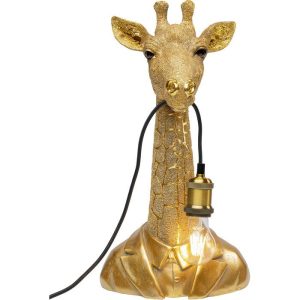 Bordlampe Animal Giraffe Gull 50cm