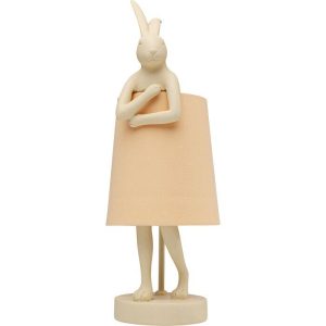 Bordlampe Animal Rabbit Peach 50cm