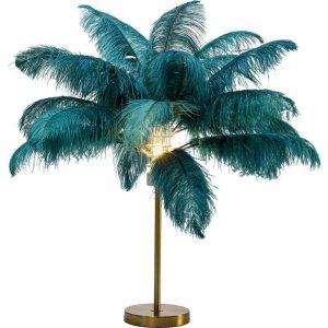 Bordlampe Feather Palm Grønn 60cm