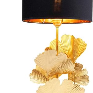 Bordlampe Flores Gull/Svart 62cm