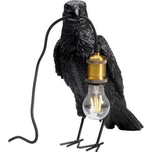 Bordlampe Kråke Matt Svart