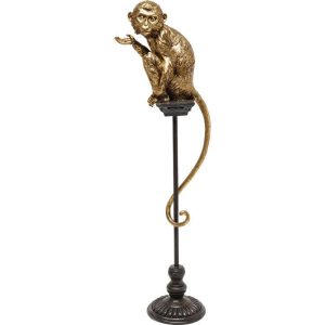 Dekorfigur Circus Monkey Dekorfigur På Sokkel 109cm