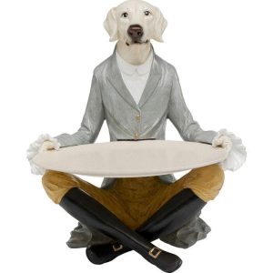 Dekorfigur Gentleman Dog Tray 29cm