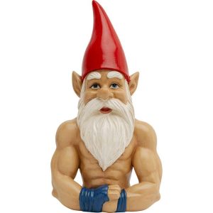 Dekorfigur Gnome Muscle 32cm