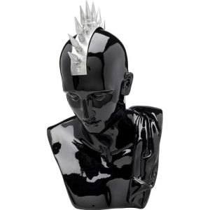Dekorfigur Punk Boy Sort 42cm