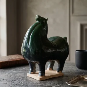 Figur - Grønn hest