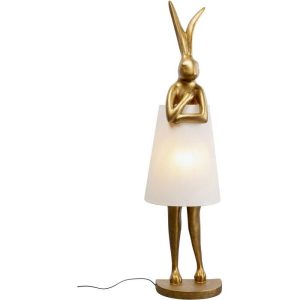 Gulvlampe Animal Rabbit Gull/Hvit 150cm
