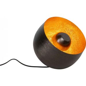 Gulvlampe Apollon Smooth Sort Ø28cm