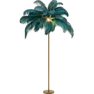 Gulvlampe Feather Palm Grønn 165cm