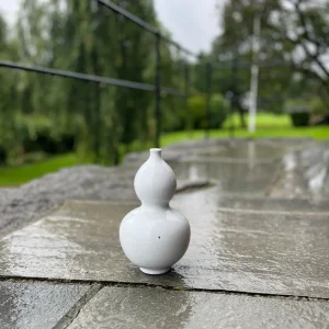 Vase - Rustikk Hvit