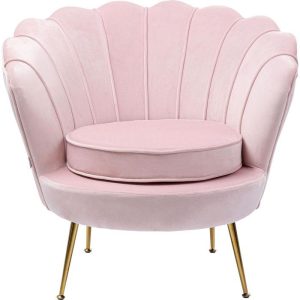 Lenestol Vann Lily Lys Rosa Velour
