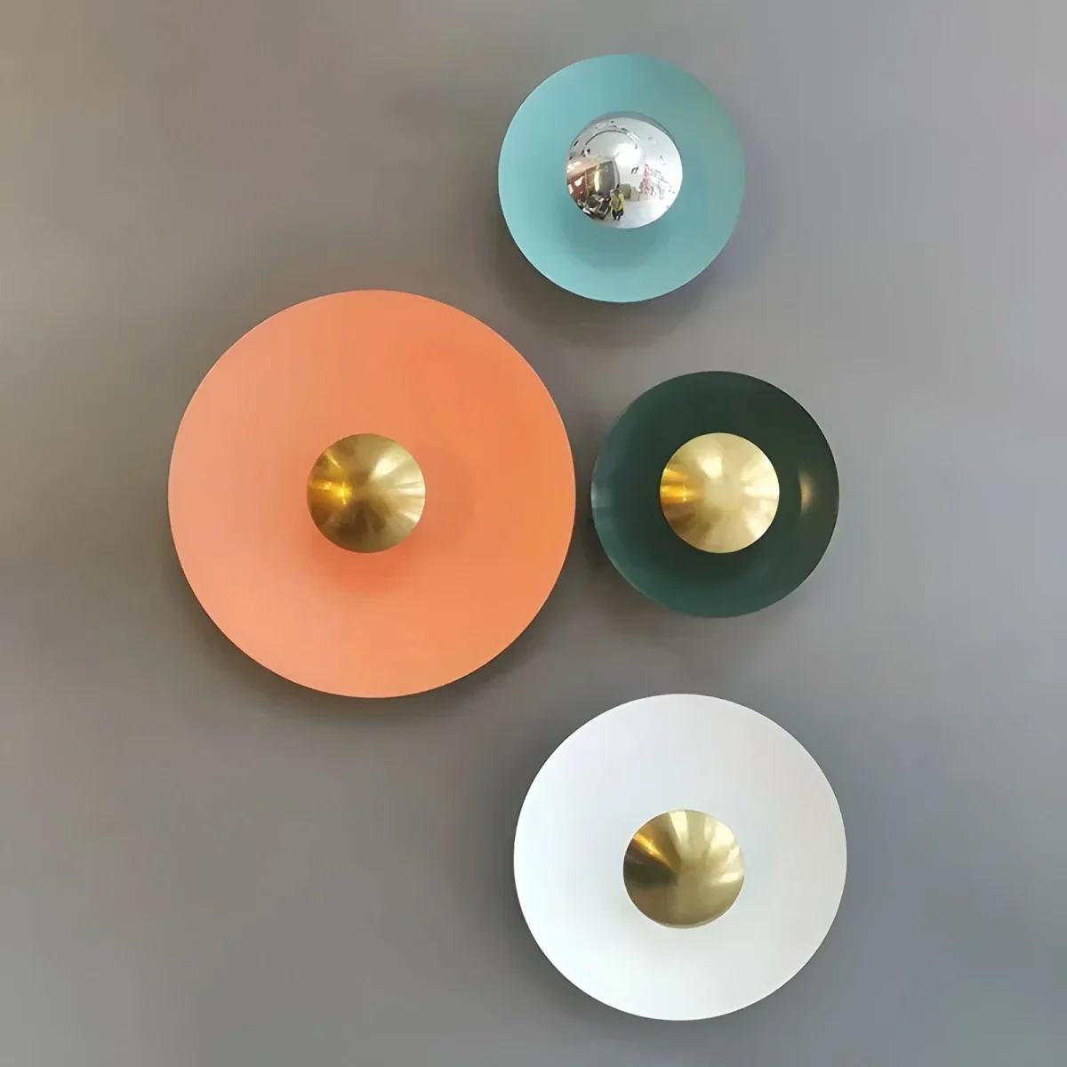 Rund LED-Vegglampe – Moderne og Dekorativ | Mykt og Behagelig Lys - Image 3