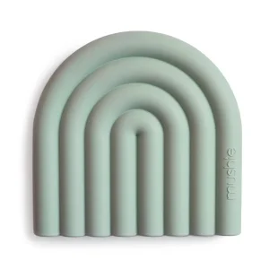 Mushie biteleke Rainbow - Cambridge Blue