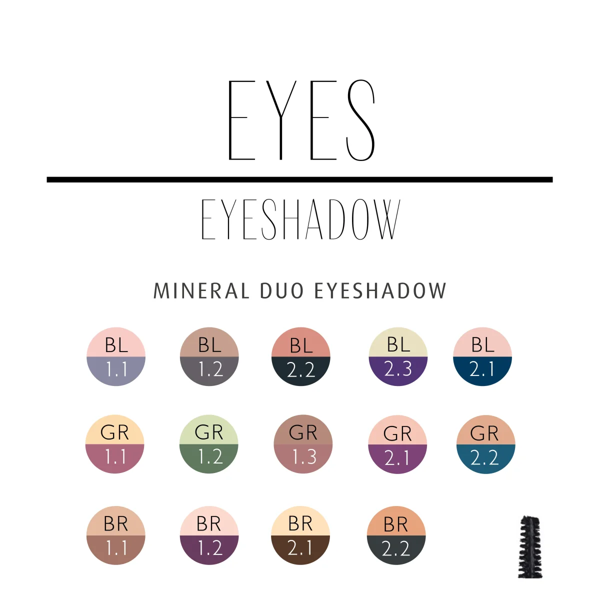 Mineral Duo Eyeshadow BL 2.3 Liza - Image 3