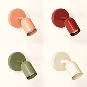 Vegglampe i Nordisk Design – Myke Pastellfarger | Dekorativ Belysning for Stue og Soverom