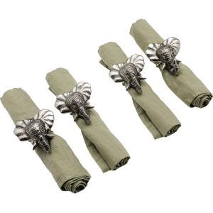 Serviettring Happy Elefants (4/Set)