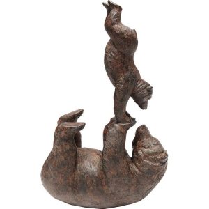 Skulptur Artistic Bears Handstand Dekor Bjørner