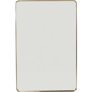 Speil Curve Rectangular Messing 80x120cm