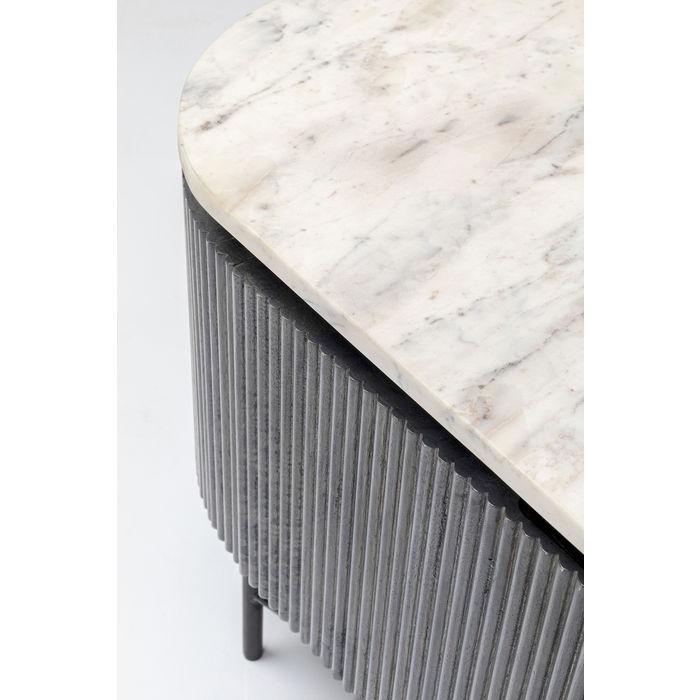 Tv-Bord Glenn Mørk Grå Trestruktur/Marmor 54x150cm - Image 6