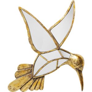 Veggdekor Hummingbird Speil Kolibri 60cm