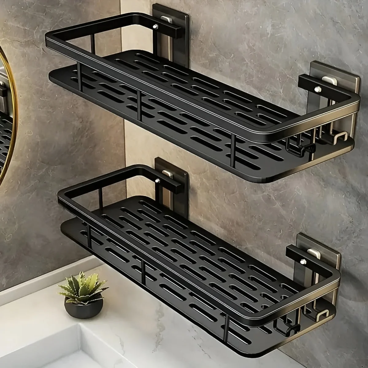Vegghylle – Moderne og Stilrent Design | Enkel Montering uten Boring - Image 3