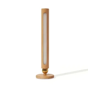 LED Vegglampe i Tre – 360° Roterbar og Oppladbar | Magnetisk med Touch-Styring