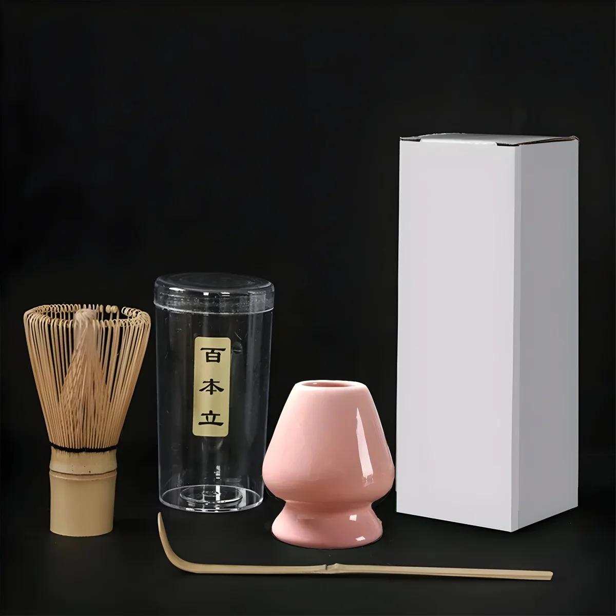 Matcha keramikksett - Tradisjonelt Matchatilbehør (3 deler) - Image 4