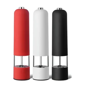 Elektrisk Krydderkvern – Justerbar og Allsidig | For Salt, Pepper og Urter