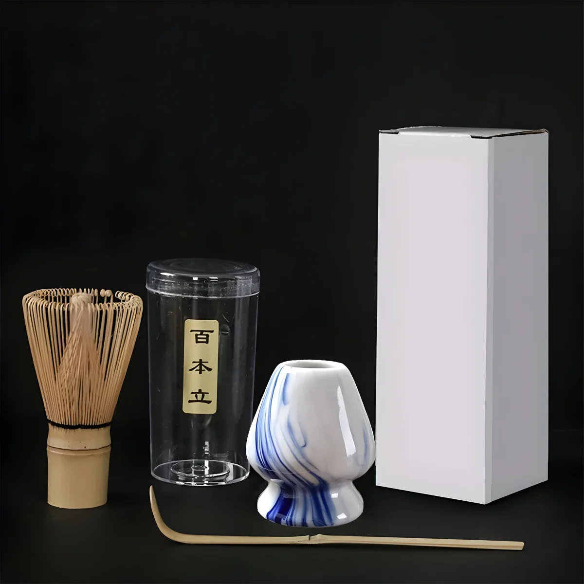 Matcha keramikksett - Tradisjonelt Matchatilbehør (3 deler) - Image 7
