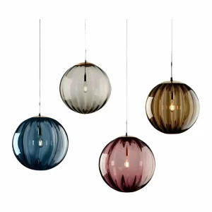 LED Pendellampe i Glass – Nordisk Design, Stemningsfull Taklampe