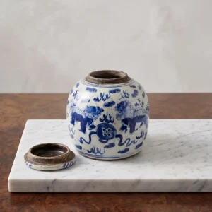 Tea Jar - Chinoiserie