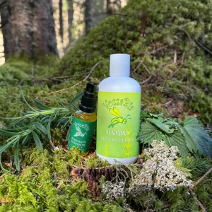 Vill Hårkraft 🌿 Sjampo 💚 Rosmarin hårserum