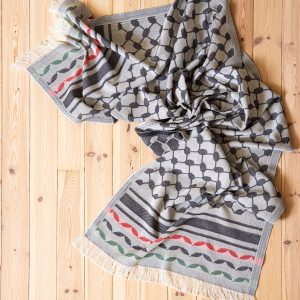 Skjerf - Gaza - Sort