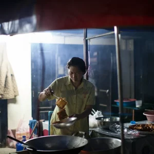 Evening in Laos